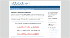 Desktop Screenshot of datadrivenforschools.com
