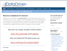 Tablet Screenshot of datadrivenforschools.com